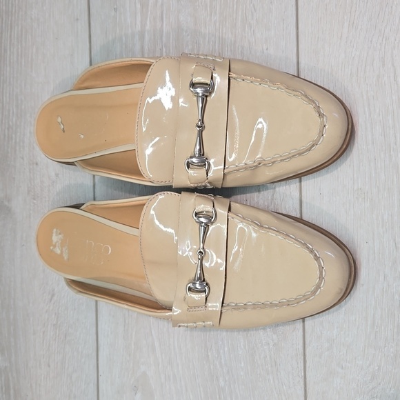 Franco Sarto Anthropologie Women Bellamy Loafer Slip on mule shoes sz 8M - Picture 3 of 15